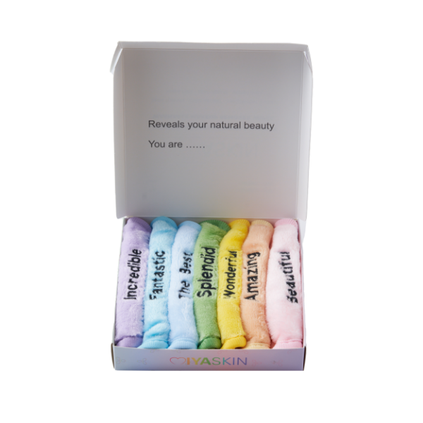 7 lingettes démaquillantes lavables XL