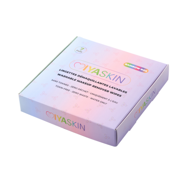 7 lingettes démaquillantes lavables XL